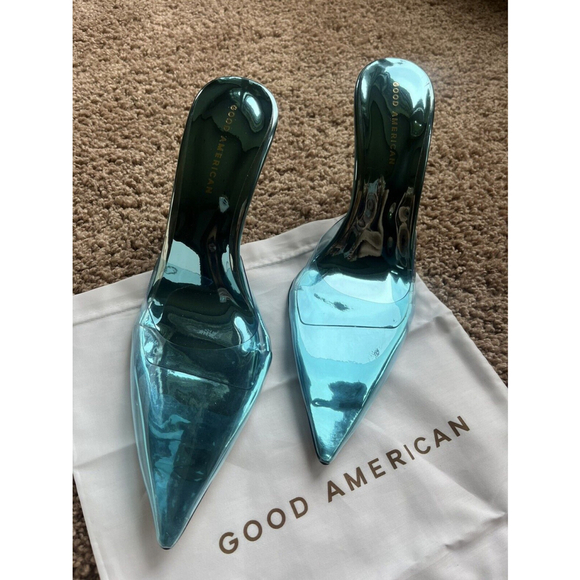 Good American Cinderella Mule Heel￼Size 10.5 - Picture 7 of 9